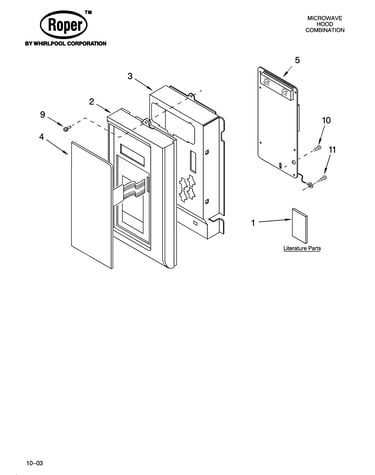 Control panel parts