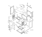 Whirlpool SF3020SKW2 chassis parts diagram