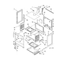 Whirlpool SF315PEMW1 chassis parts diagram