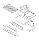 Oven & broiler parts