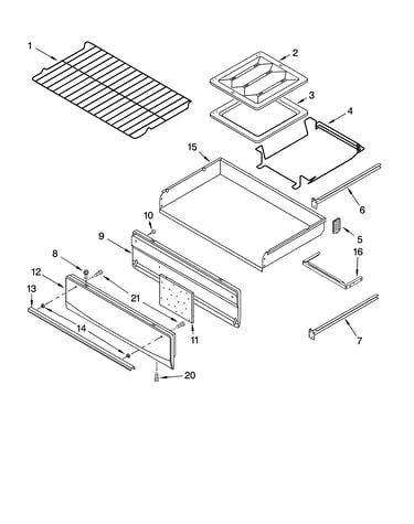 Oven & broiler parts