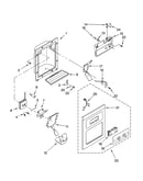 Dispenser front parts