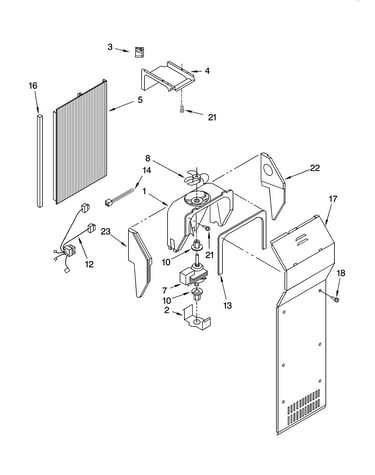 Air flow parts