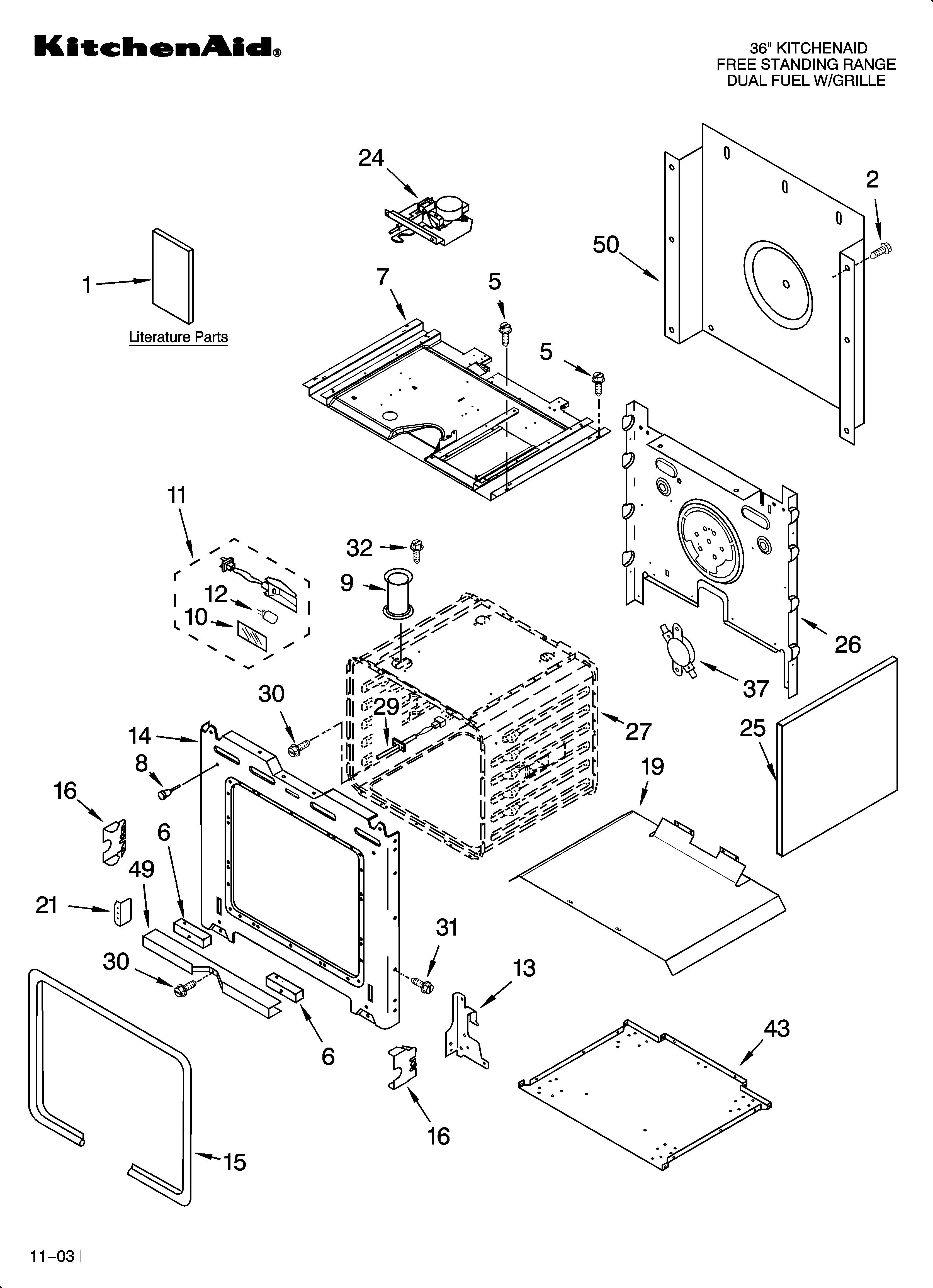 Oven parts
