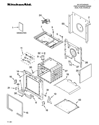 Oven parts