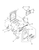 Dispenser front parts