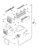 Icemaker parts, parts not illustrated