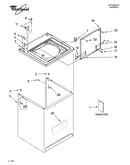 Top and cabinet parts