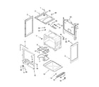 Whirlpool RF302BXKV1 chassis parts diagram