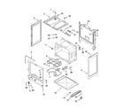 Whirlpool RF303PXKQ0 chassis parts diagram