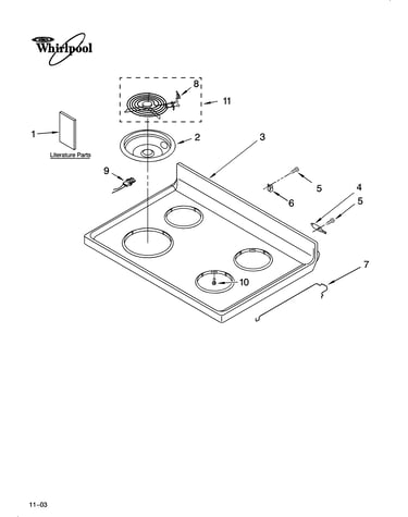Cooktop parts