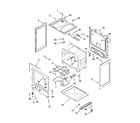Whirlpool RF315PXKB0 chassis parts diagram