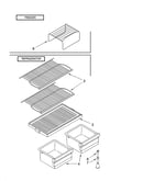 Shelf parts, literature and optional parts