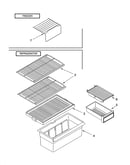Shelf parts, literature and optional parts