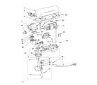 Whirlpool 9KP2670-3 case, gearing and planetary unit diagram
