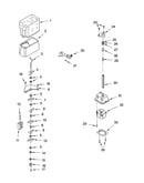 Motor and ice container parts