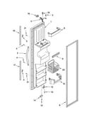 Freezer door parts