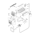 Whirlpool ED2LHAXMQ10 icemaker parts diagram