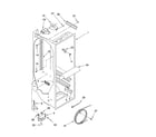 Whirlpool ED2PHEXNL00 refrigerator liner parts diagram
