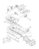 Motor and ice container parts