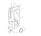 Whirlpool ED2SHAXMQ10 refrigerator liner parts diagram