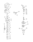 Motor and ice container parts
