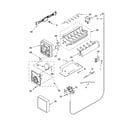 Whirlpool ED2SHAXMT10 icemaker parts diagram