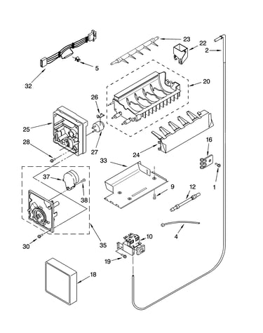 Icemaker parts