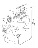 Icemaker parts, parts not illustrated