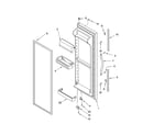 Whirlpool ED5FHEXMT10 refrigerator door parts diagram