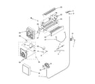 Whirlpool ED5FHGXKB05 icemaker parts, parts not illustrated diagram