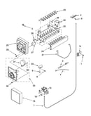 Icemaker parts, parts not illustrated