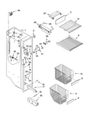 Freezer liner parts