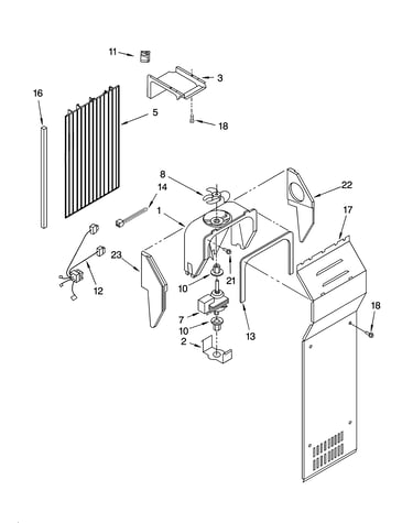 Air flow parts