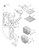 Freezer liner parts