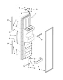 Freezer door parts