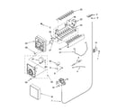 Whirlpool ED5VHGXMQ10 icemaker parts, parts not illustrated diagram