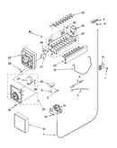 Icemaker parts, parts not illustrated