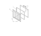 Whirlpool EH070FXMQ01 door parts diagram