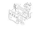 Whirlpool GR475LXMS0 control panel parts diagram