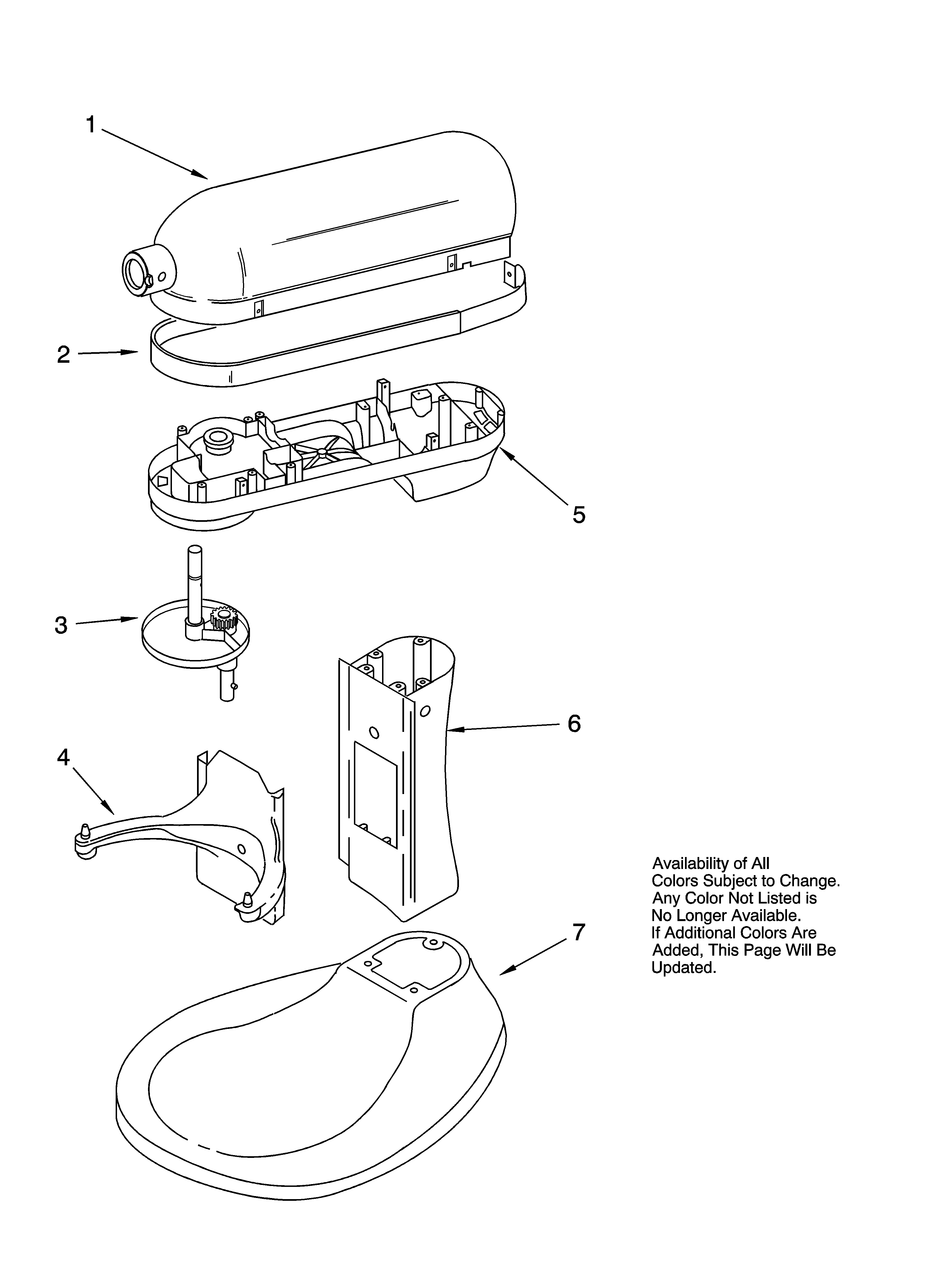 COLOR VARIATION PARTS