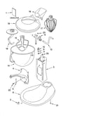 Base and pedestal unit