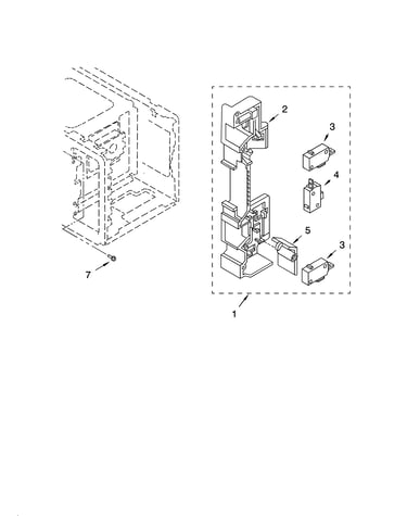 Latch board parts