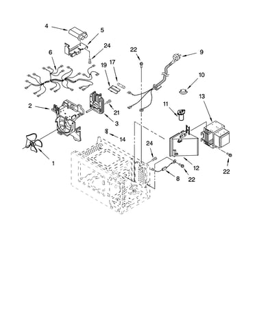 Oven interior parts