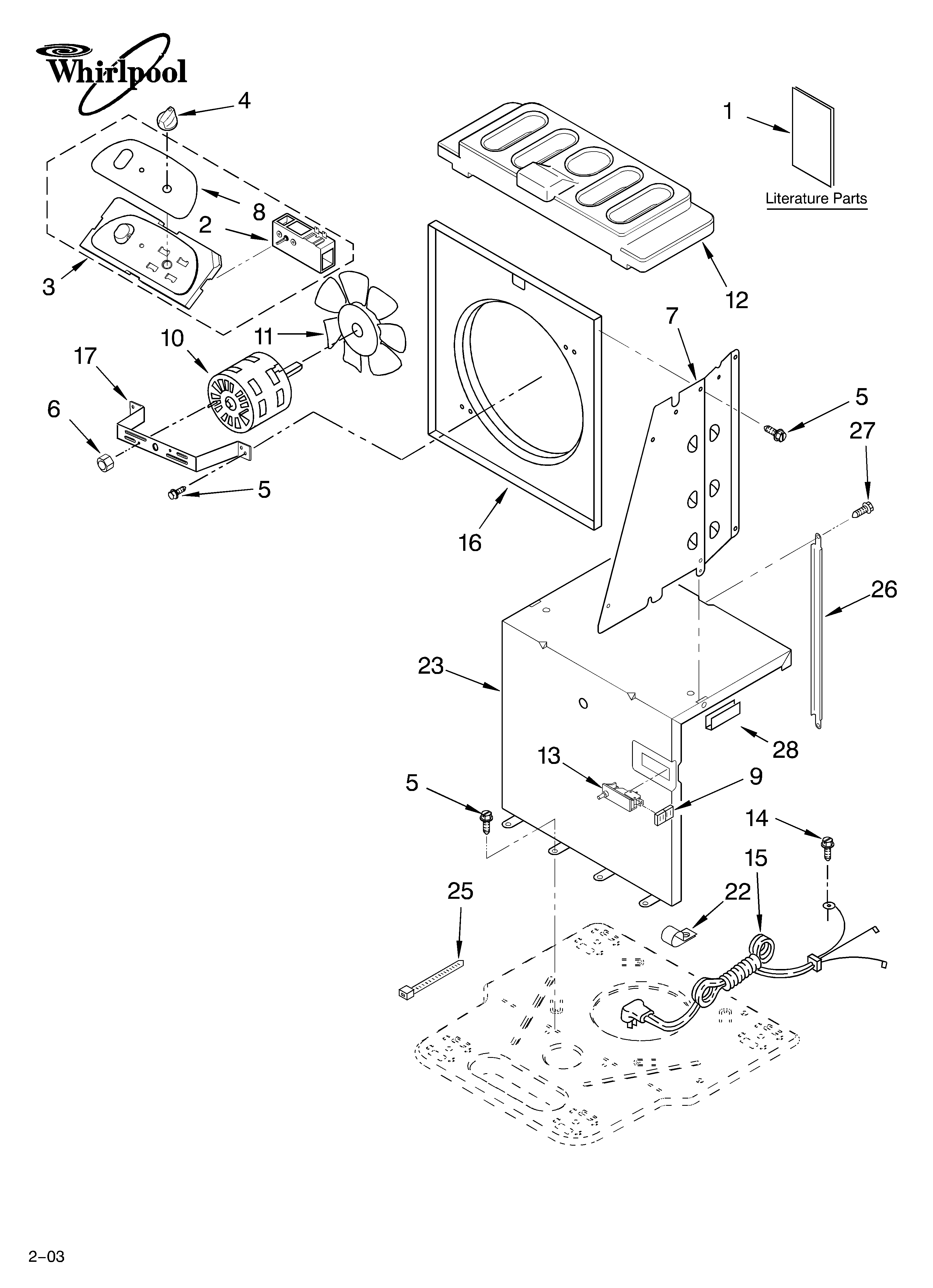 Air flow and control parts