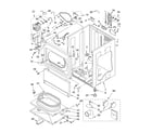 Whirlpool CEE2760KQ1 cabinet parts diagram