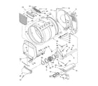 Whirlpool CEE2760KQ1 bulkhead parts diagram