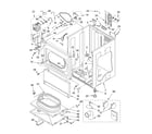 Whirlpool CEE2790KQ1 cabinet parts diagram
