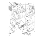 Whirlpool CEE2790KQ1 bulkhead parts diagram