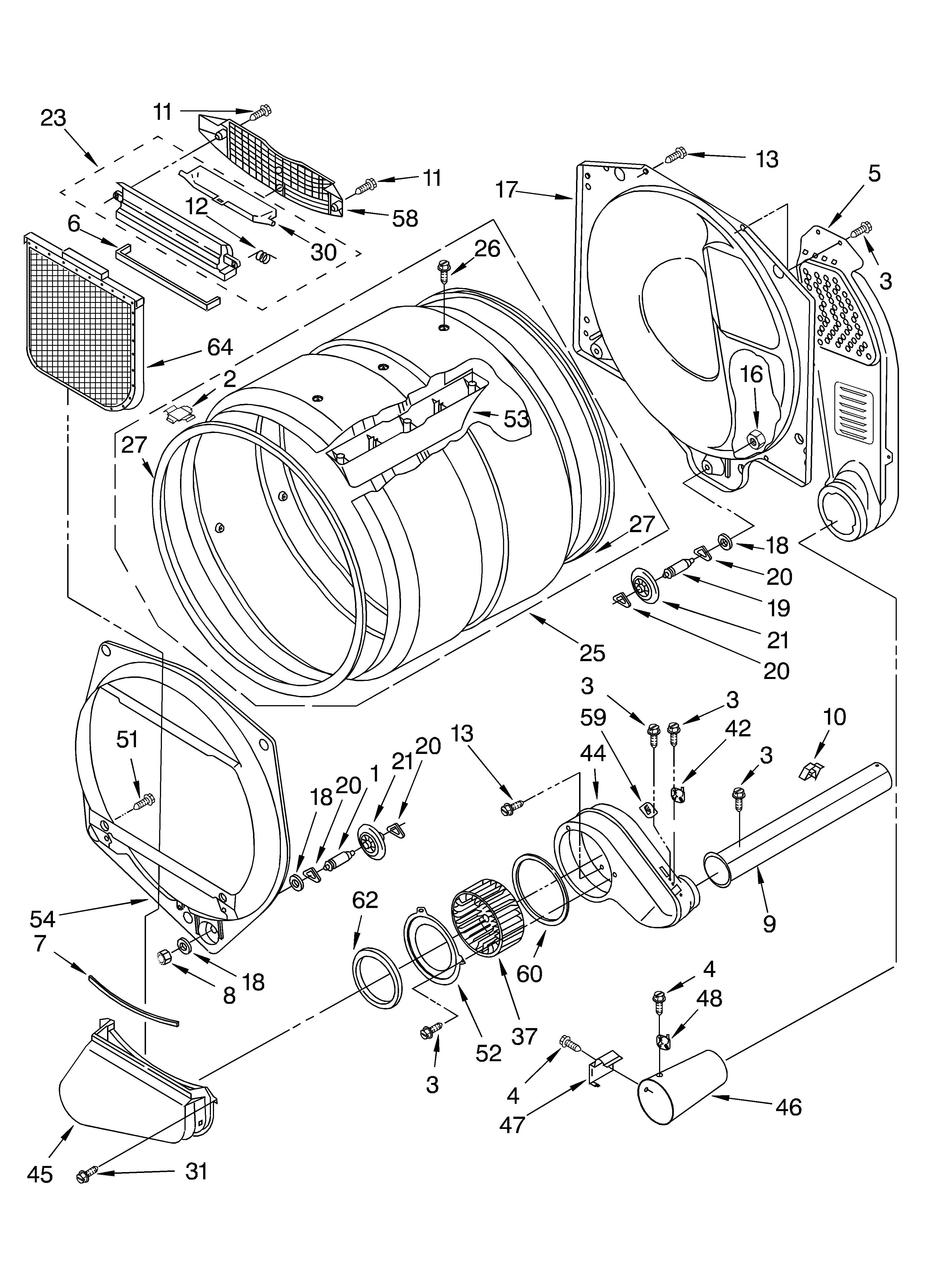Bulkhead parts